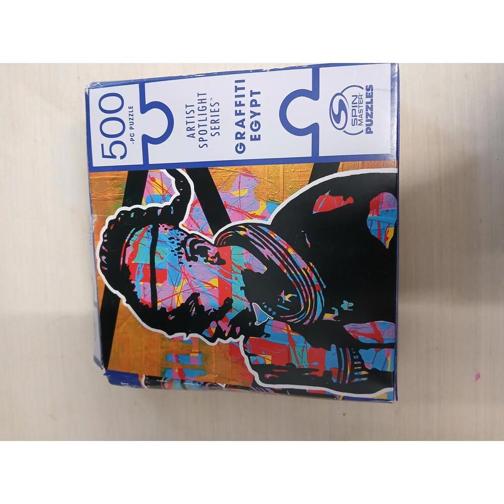 Spin Master Puzzles - Artist Spotlight Series Graffiti Egypt 500-Piece Puzzle